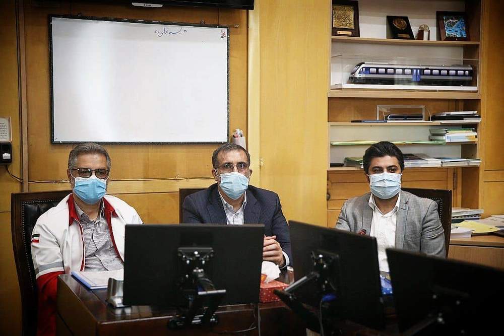  دیدار رییس و اعضای کمیسیون عمران مجلس شورای اسلامی با رییس جمعیت هلال احمر، رییس سازمان امداد و نجات و معاون پارلمانی جمعیت هلال احمر